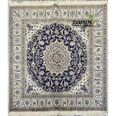 Persian Nain Esfahan design rug size 6'8''x6'8'' Retail $6000