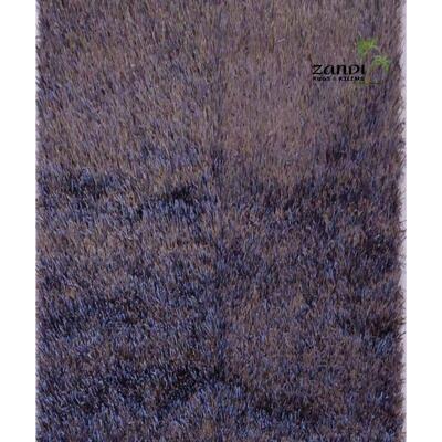 Indian Shaggy design wool/cotton rug size 8'x 8' Retail $8640