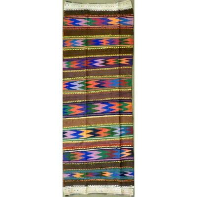 Authentic Persian Vintage Kilims Wool Seneh Collection 9'1"x3'2" Retail $2256