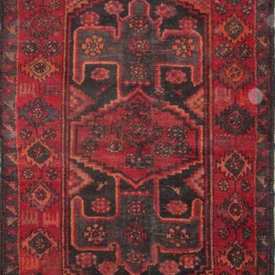 Persian hamedan Authentic Traditonal Vintage Persian Rug 5'6