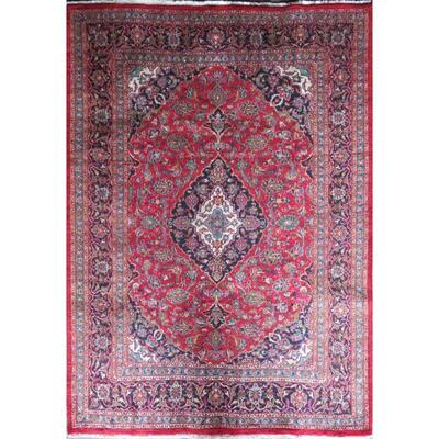 Persian mashhad Authentic Traditonal Vintage Persian Rug 9'4"x6'5" Retail $6223