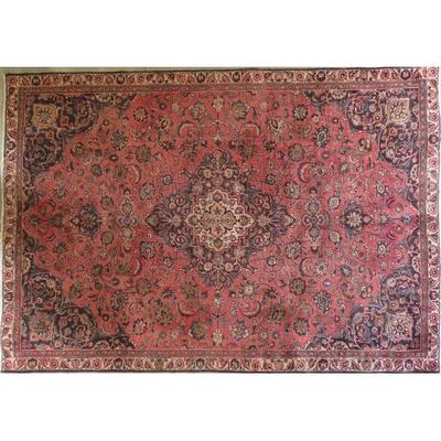 Persian mashad Authentic Traditonal Vintage Persian Rug 4'5"x3'4" Retail $6016