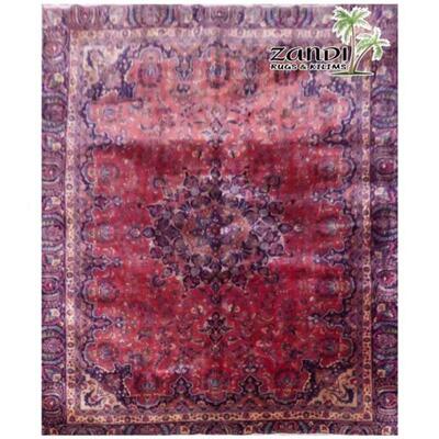 Mashad Wool/ Cotton Persian Rug Size 11'10