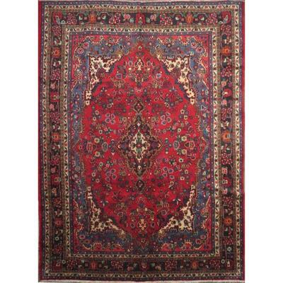 Persian hamedan Authentic Traditonal Vintage rug 11'10