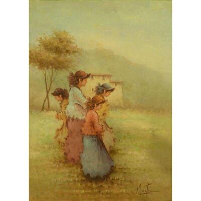 Painting Canvas Wall Art French Oil Painting Decoration 50