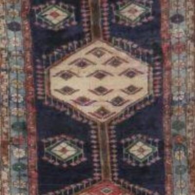 Persian hamedan Authentic Traditonal Vintage Rug 13'6