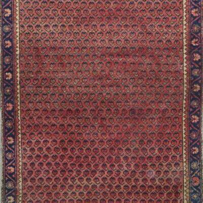 Persian hamedan Authentic Traditonal Vintage Rug 5'8