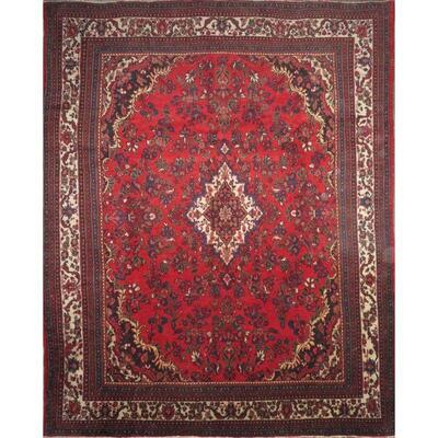 Persian hamedan Authentic Traditonal Vintage Rug 12'6