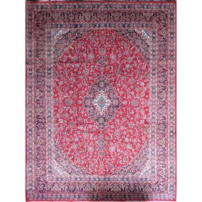 Persian mashhad Authentic Traditonal Vintage Rug 12'9"x9'6" Retail $12550.5