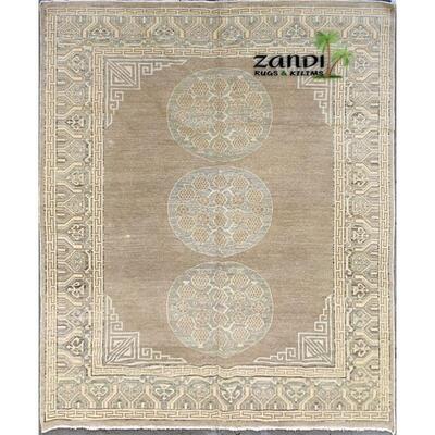 Afghani Khotan design rug size 5'10''x8'5'' Retail $6628.125