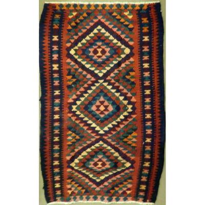 Authentic Persian Vintage Kilims Natural Wool kilim 11'4"x4'3" Retail $3733