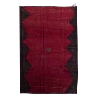 PERSIAN VINTAGE KILIM MADE WITH NATURAL WOOL AND COTTON 222x140cm Retail $3010