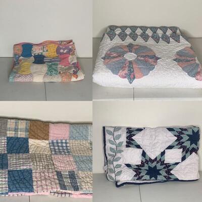 Four (4)) Quilts