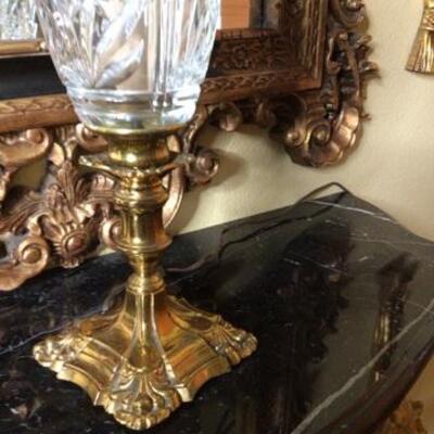 300 - Brass Table Lamp