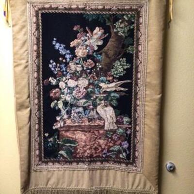 311 - Tapestry Wall Hanging w/ Fringe