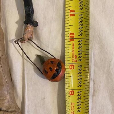 Ceramic Halloween witch hanging decoration