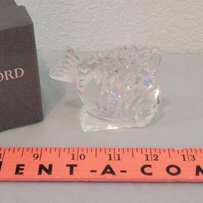 Lot 74: Waterford Crystal Fish