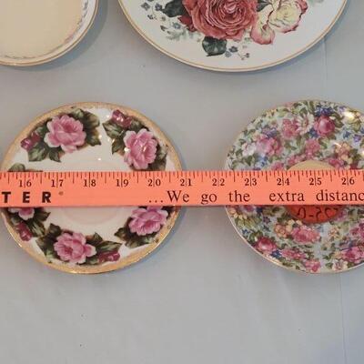 Lot 76: Mixed China Plates and 2 Small Bowls and 1 Collector's Plate