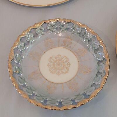 Lot 76: Mixed China Plates and 2 Small Bowls and 1 Collector's Plate