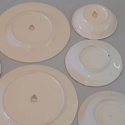 Lot 76: Mixed China Plates and 2 Small Bowls and 1 Collector's Plate