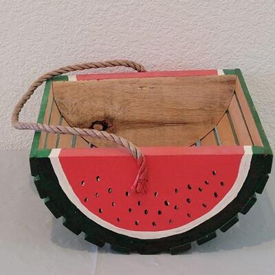 Lot 80: Watermelon Basket