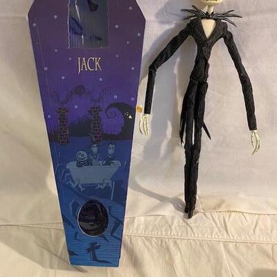 Pumpkin Jack in Coffin box Halloween decoration 