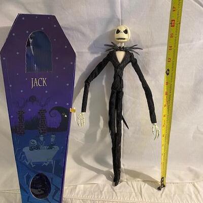 Pumpkin Jack in Coffin box Halloween decoration 