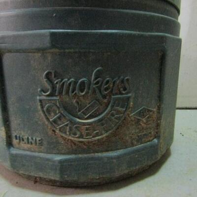Smoker's Cease-Fire Ash Disposal Container 39