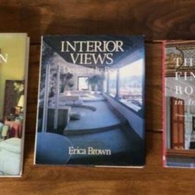 320 - Lot of 3 Interior Design Books