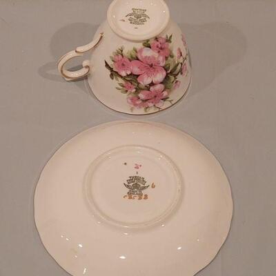 Lot 92: Tuscan Teacup & Saucer and Wetley Bouillon Cup and Saucer