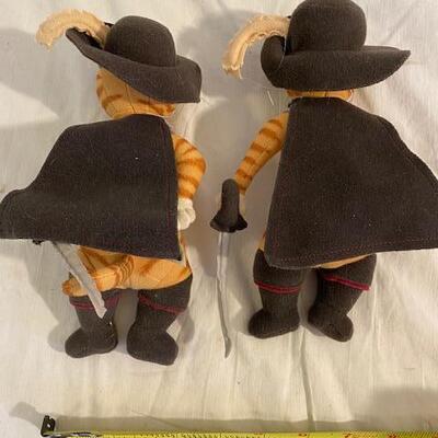 Puss in BOOTS Talking 12 Inch Shrek 2 Plush 2004 Hasbro