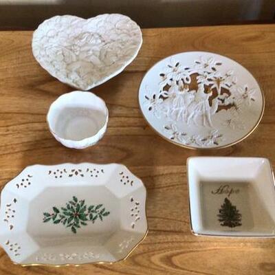 328 - 5 pc lot of Lenox and Spode 
