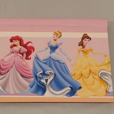 Lot 104: Disney Princess Scrapbook & Stickers, Photo Album and Keychain