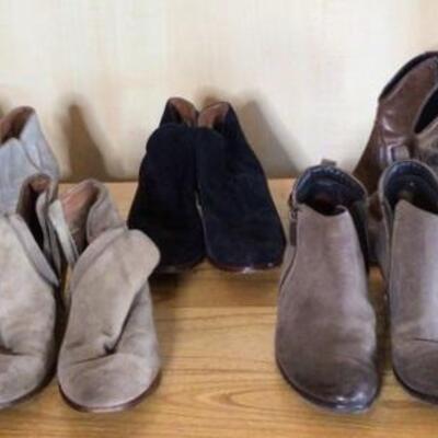 348 - (5) pairs of Women's Boots Sz. 8