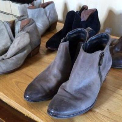 348 - (5) pairs of Women's Boots Sz. 8