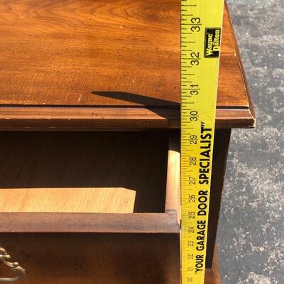  knee hole desk, 5-drawers, metal hardware, cabriole legs