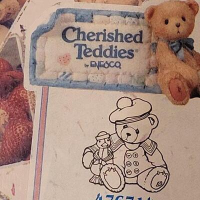 Lot 112: "Tanya" and "Cole" Teddy Bears