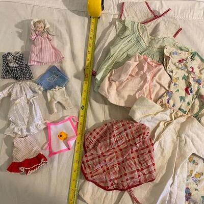 Vintage doll baby clothes 