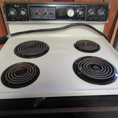 Whirlpool Electric Stove/Oven.  In Used Condition/Conditon Unknown.