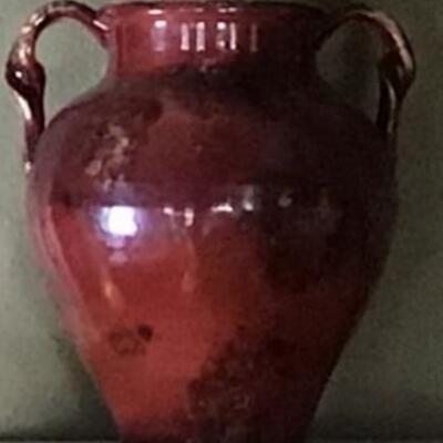 K103 - Large Tuscan Red Ceramic Vase
