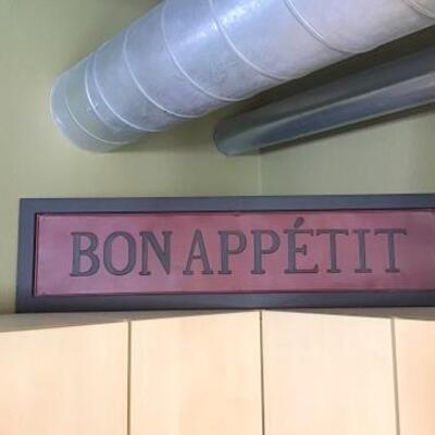 K105 - Bon Appetit Metal Sign