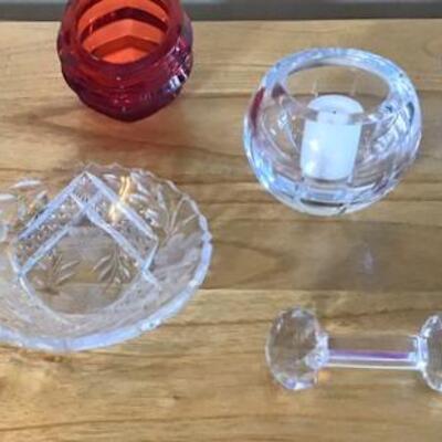 K117 - 6 Pc Misc. Glassware Lot