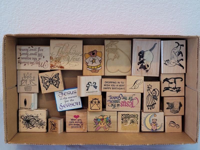Lot 126 Rubber Stamp Lot
