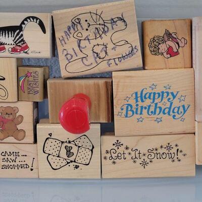Lot 127: Rubber Stamp Lot