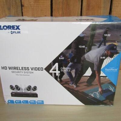 Lorex HD Wireless Video Security System- 4 Cameras- Model LX4471W
