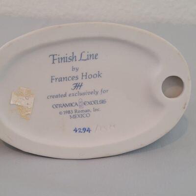Lot 143: Frances Hook " Finish Line" and "For a Mother's Love"