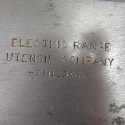 Folding Omelette Pan- Electric Range Utensil Company Chicago