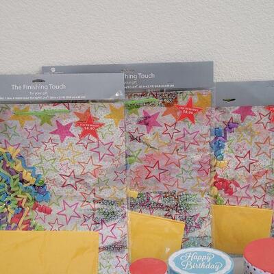 Lot 155: New Gift Bags, Tissue, Ribbons, Boxes and Gift Trim
