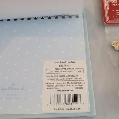Lot 156: Baby Albums, Pull Toy and Gift or Hanging Deco Tags