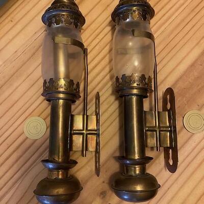 Candelabra Wall hanging and 2 sconces
